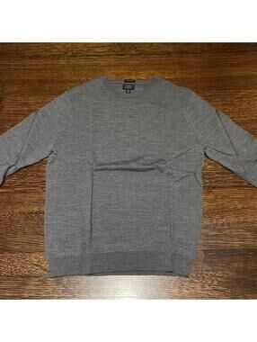J.Crew Gray Merino Sweater. Medium
